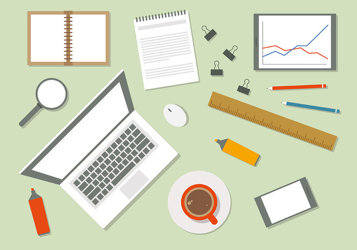 自由平面工作空間 日用雜品銷售的矢量圖應(yīng)用與優(yōu)勢(shì)