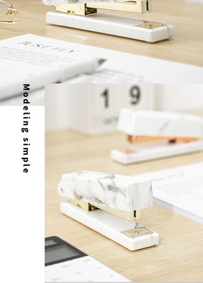 匠心獨(dú)具，盡顯品味 工廠直銷大理石紋辦公用品筆筒，提升辦公空間的高級(jí)感與實(shí)用性